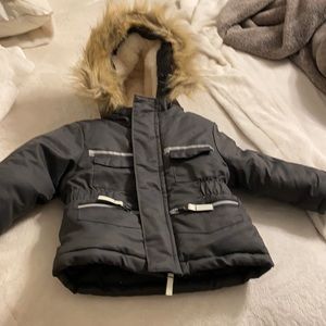 Warm boys winter coat